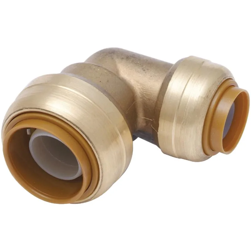 SharkBite U274LFA Push-to-Connect Reducing Brass Elbow (1/4 Bend)