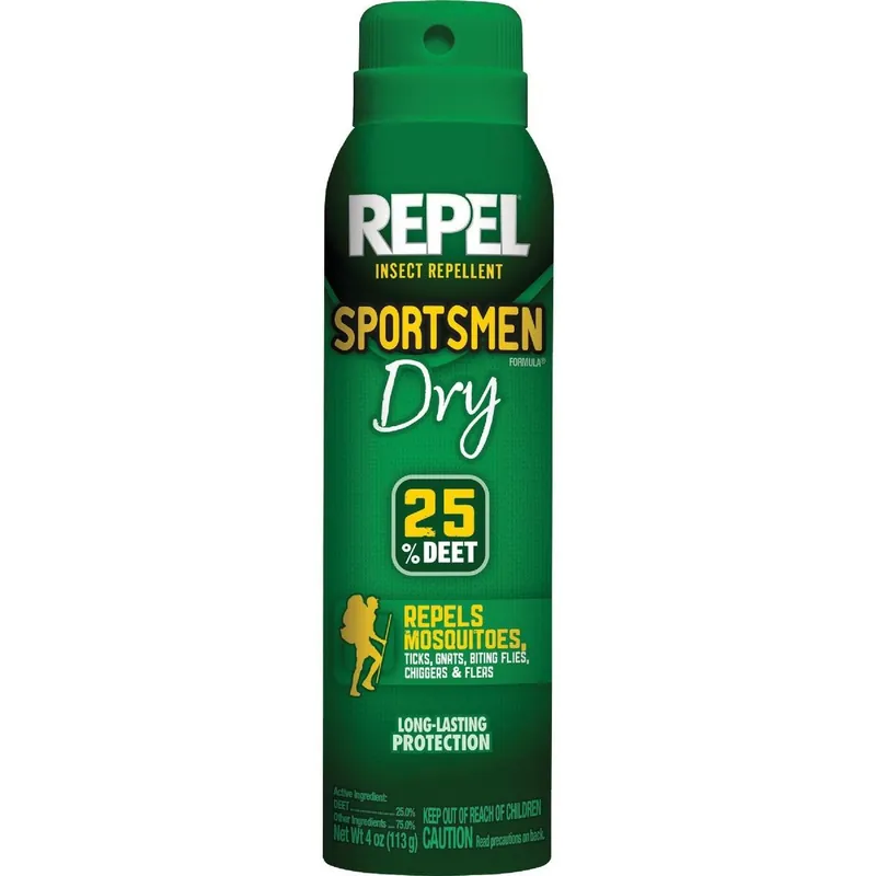Repel HG-94133 Sportsmen 4 Oz. Dry Insect Repellent Aerosol Spray