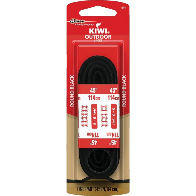 Kiwi 455 Outdoor Round Boot Laces