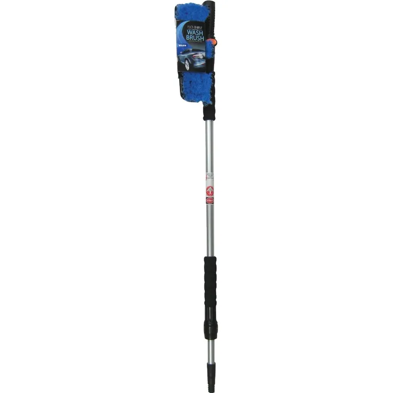 Viking 999300 Deluxe Flo-Thru Wash Brush 10 In. Telescoping Handle