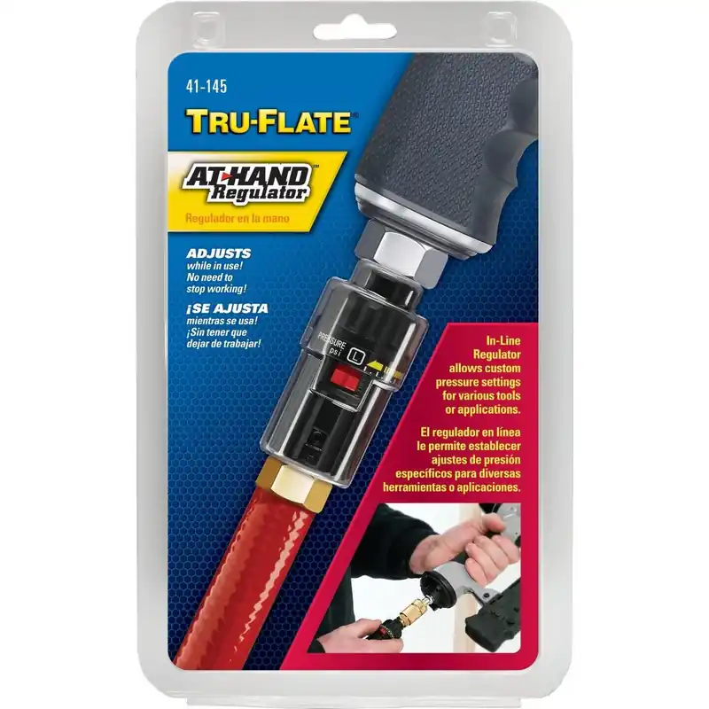 Tru-Flate 41-145 At-Hand Inline Pressure Regulator