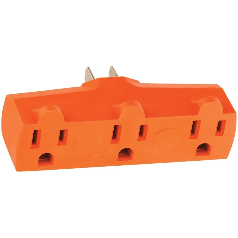 Leviton R54-00699-000 15A 3-Outlet Heavy-Duty Tap