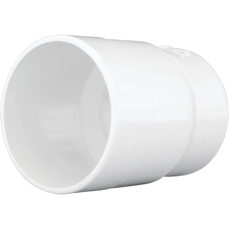 Charlotte Pipe PVC00123R1200HA 4 In. CI Spigot x 3 In. DWV Hub Schedule 40 PVC Adapter