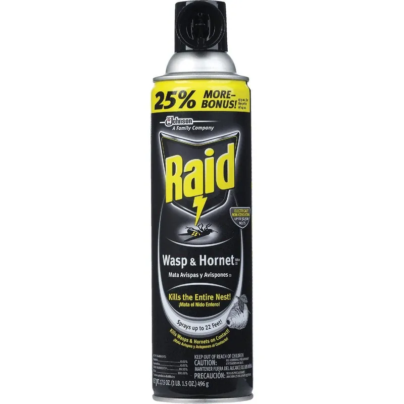 Raid 51367 Liquid Aerosol Spray Wasp & Hornet Killer