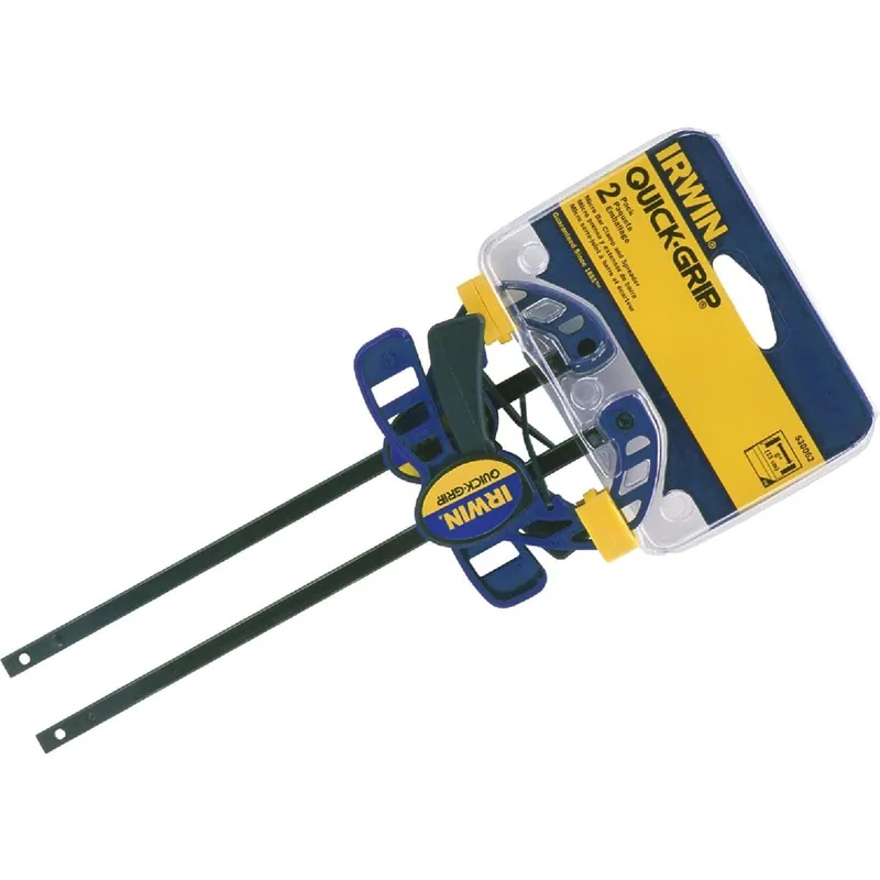 Irwin 1964747 Quick-Grip Micro One-Hand Bar Clamp Set (2-Piece)