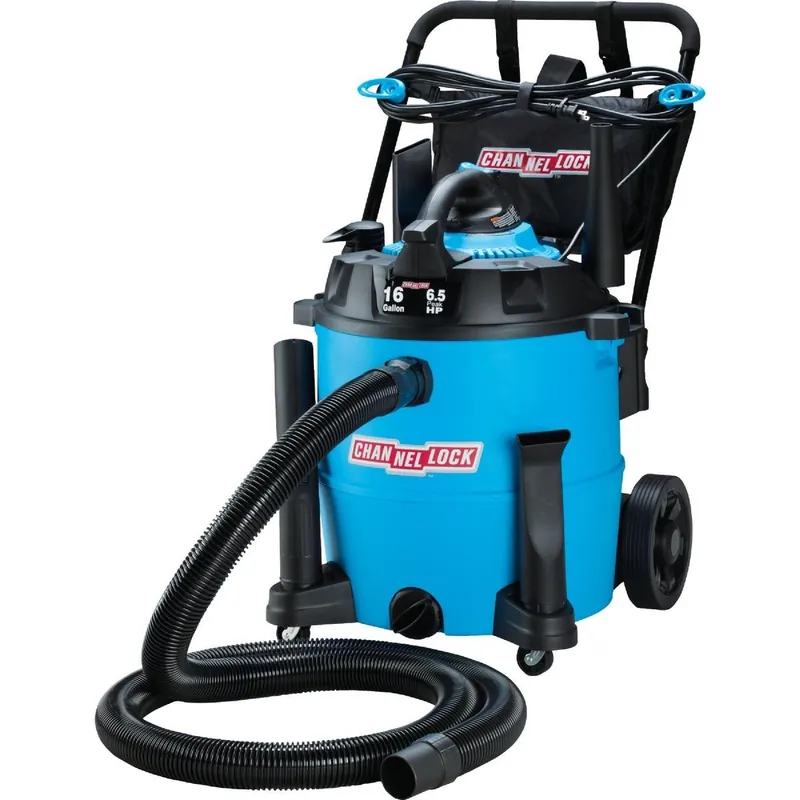 Channellock VBV1612.CL 16 Gal 6.5-Peak HP Wet/Dry Vacuum with Blower