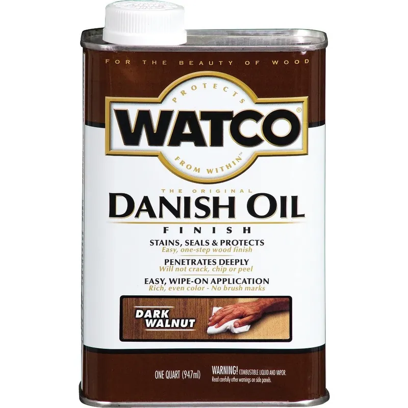 Watco A65841 Danish 1 Qt. Dark Walnut Finish