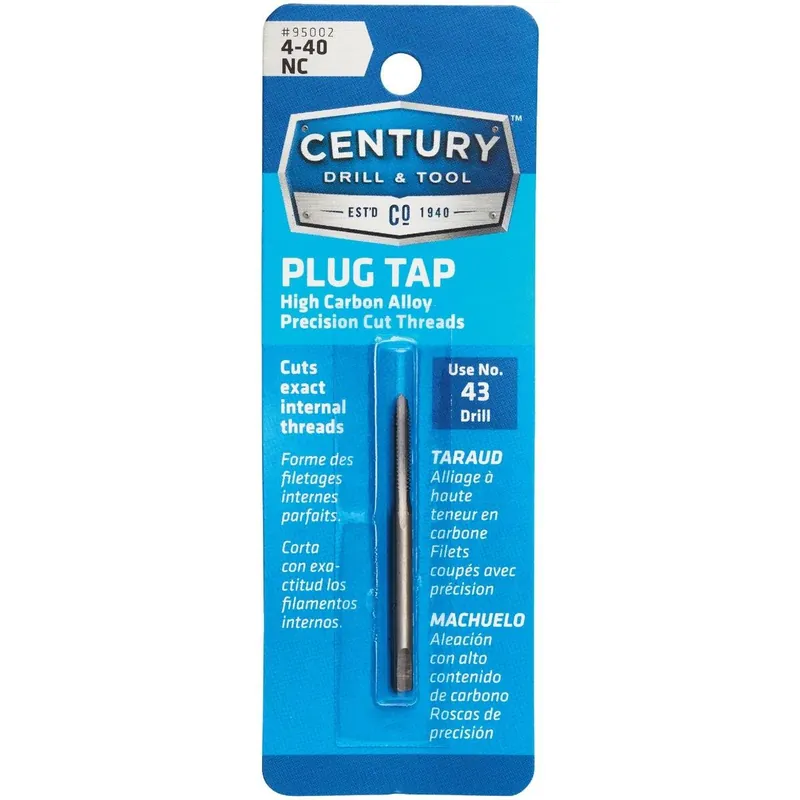 Century Drill Tool 95002 National Coarse Tap-Plug