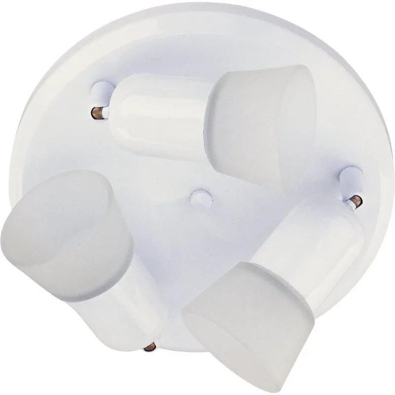 Home Impressions ICW53WH 5 Series 3-Bulb White Ceiling or Wall Light Fixture