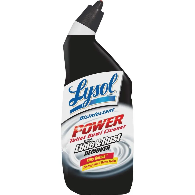 Lysol 1920080088 Power Lime & Rust Toilet Bowl Cleaner