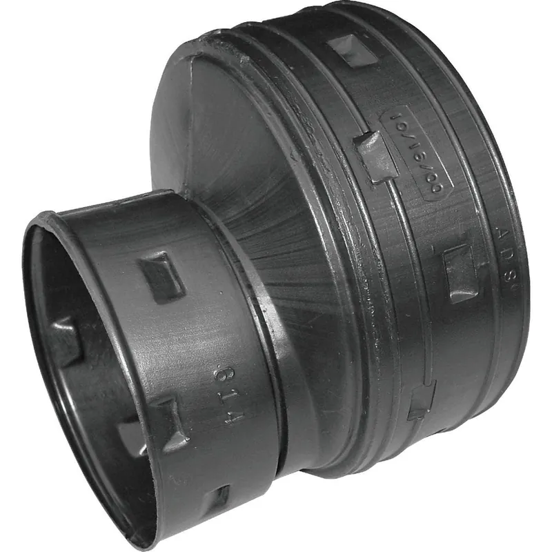 Advanced Drainage Systems 0314AA Plastic Reducing Corrugated Coupling