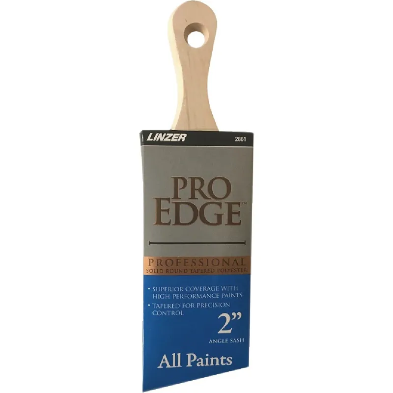 Linzer Products 2861PE Pro Edge 2 In. Angle Sash Short Handle Paint Brush