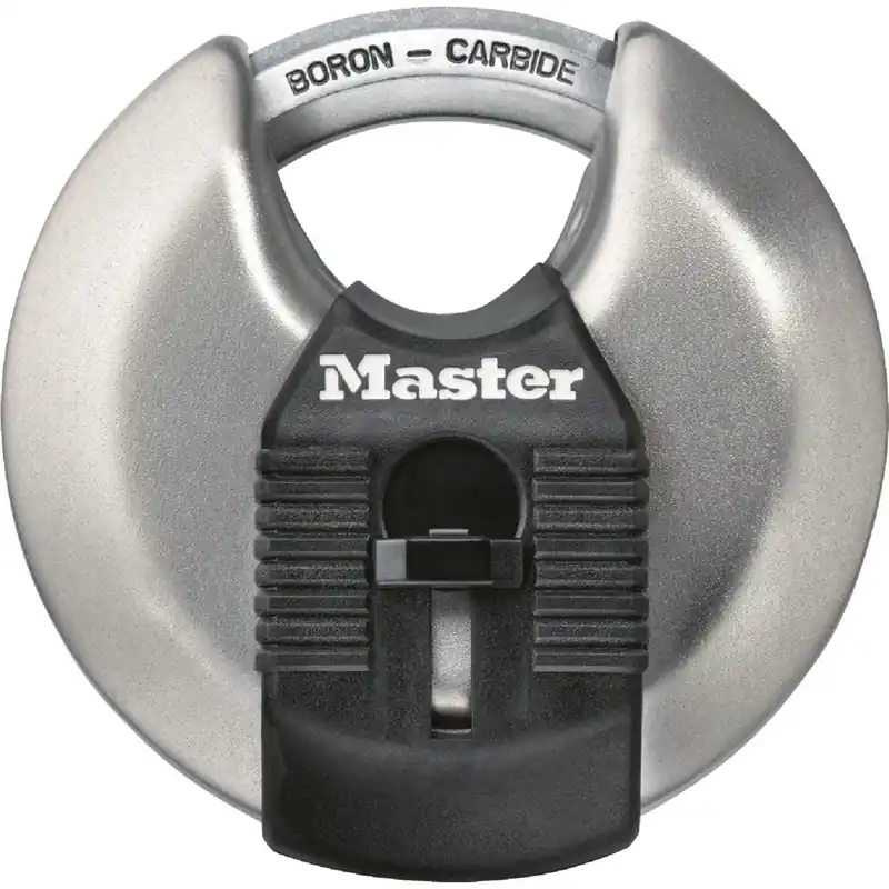 Master Lock M40XD Magnum 2-3/4 In. W. Stainless Steel Discus Keyed Different Padlock