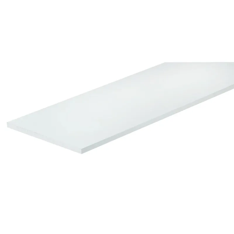 Knape & Vogt 1980WH12X48 12 In. x 48 In. White All-Purpose Shelf