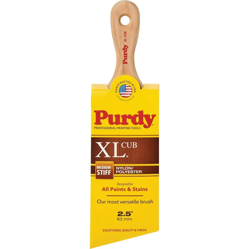 Purdy 144153325 XL Cub 2-1/2 In. Short Angle Short Handle Paint Brush