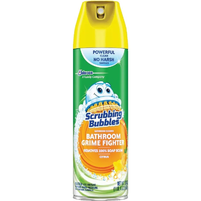 Scrubbing Bubbles 71362 Citrus Disinfectant Penetrating Foam Bathroom Cleaner
