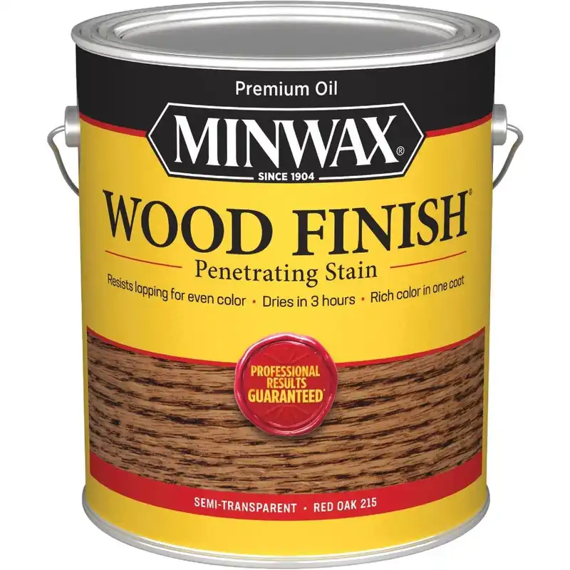Minwax 710830000 Wood Finish VOC Penetrating Stain Red Oak 1 Gal.