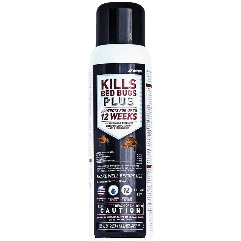 JT Eaton 217 JTE217 Aerosol Spray Bedbug Killer Plus