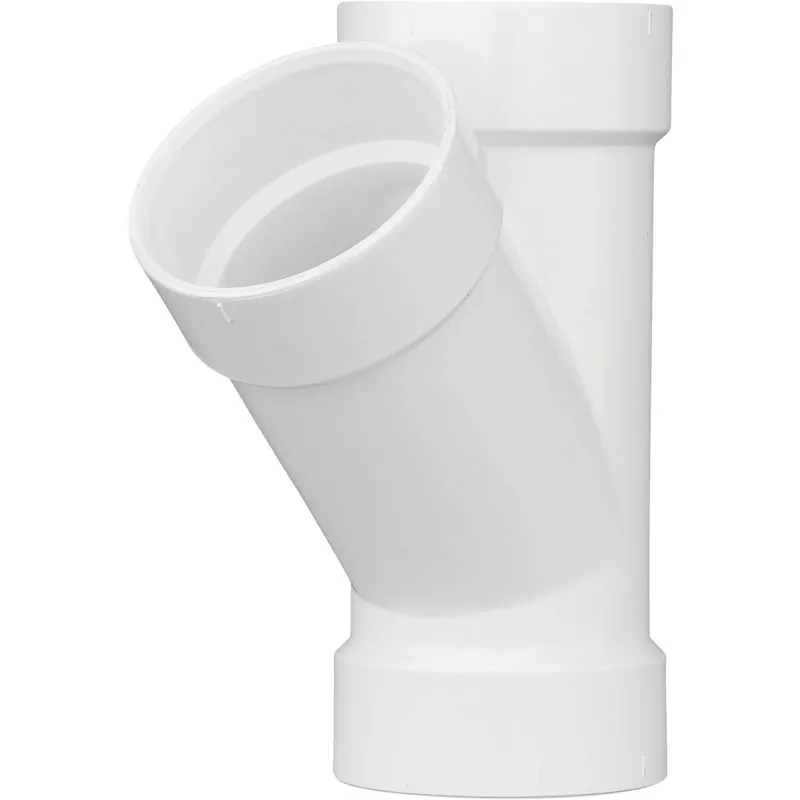 Charlotte Pipe PVC016000600HA 3 In. Schedule 30 DWV Hub PVC Wye