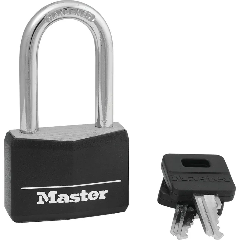 Master Lock 141DLF Covered Solid Body Padlock 1-9/16 In. W. 1-1/2 In. Shackle
