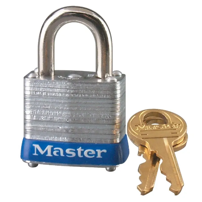 Master Lock 7KAP323 P323 1-1/8 In. W. Steel Pin Tumbler Keyed Alike Padlock