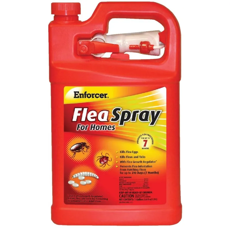 Enforcer EFSH128 Ready To Use Trigger Spray Tick & Flea Killer 128 Oz.