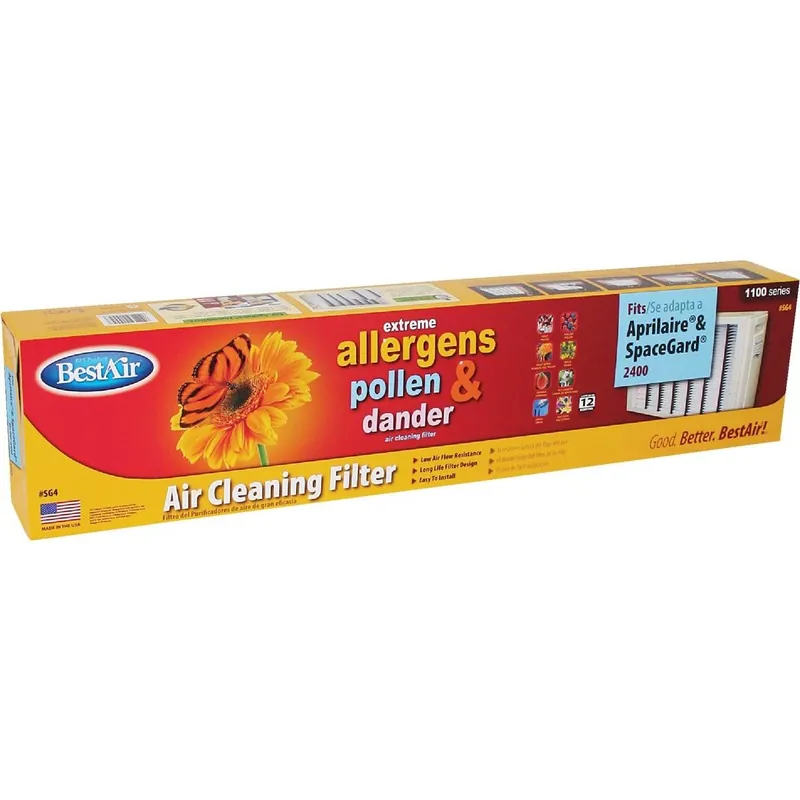 BestAir A401-SG4-11R Aprilaire & Space-Gard MERV 11 Furnace Filter
