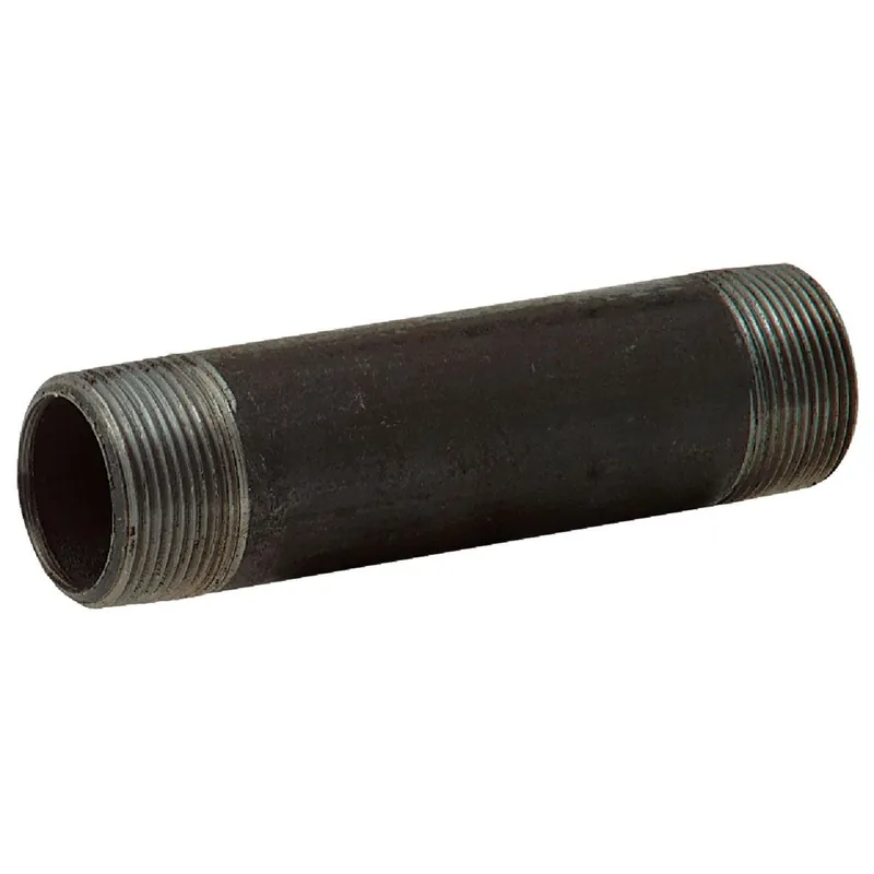 Anvil 8700142501 1-1/4 In. x 6 In. Schedule 40 Steel Black Iron Nipple