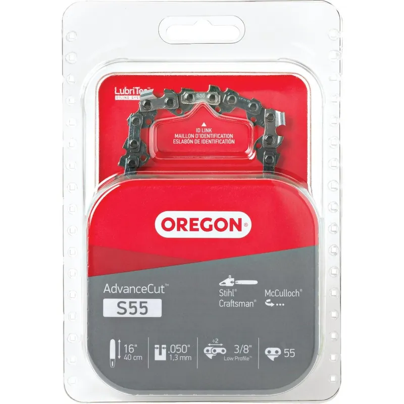 Oregon Cutting S55 Chainsaw Chain 16 In.