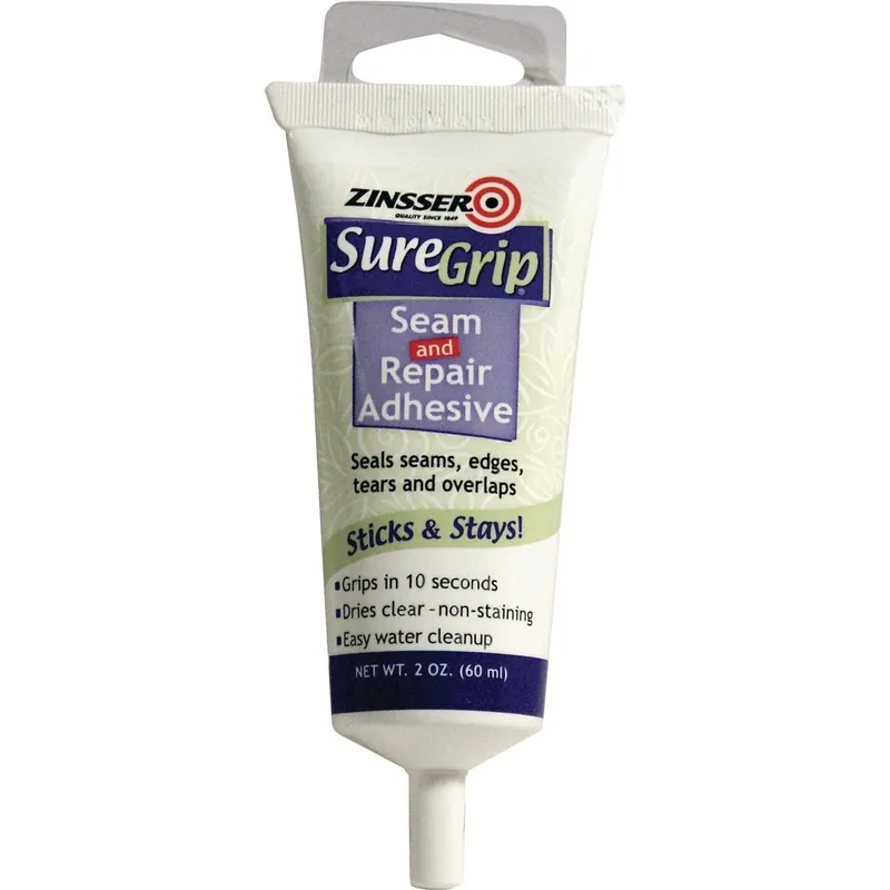 Zinsser 2861 ShurGrip 2 Oz. Wallcovering Seam Repair Wallpaper Adhesive