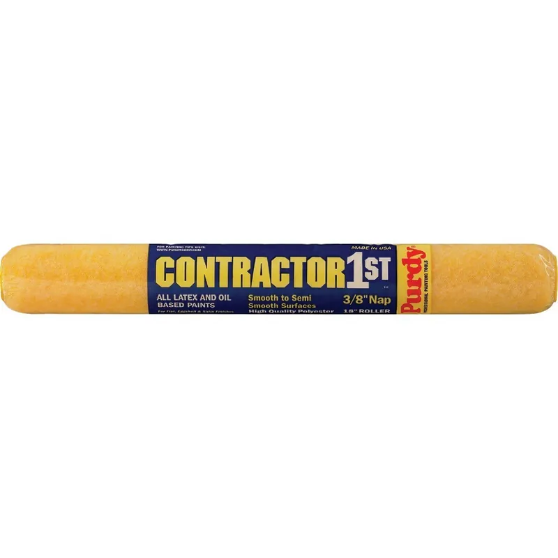 Purdy 144688182 Contractor 1st 18 In. x 3/8 In. Knit Fabric Roller Cover