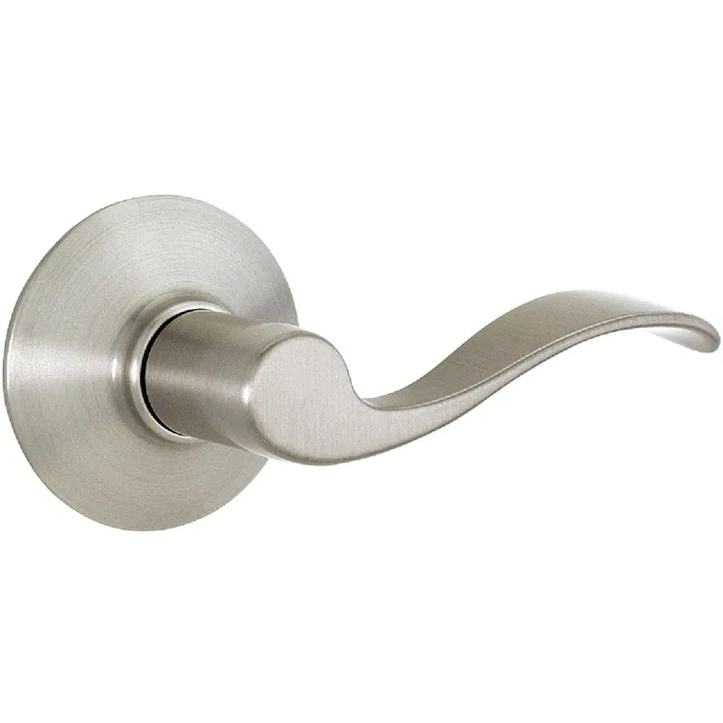 Schlage F10ACC619 Satin Nickel Accent Passage Door Lever