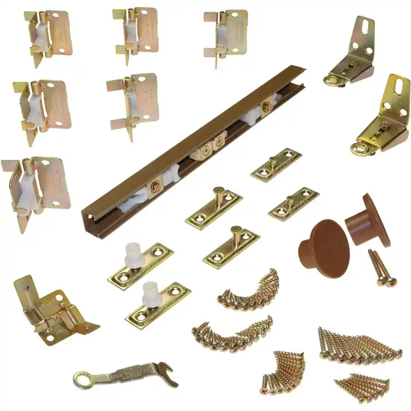 Johnson Hardware 1700726H 72 In. 4-Door Folding Door Hardware
