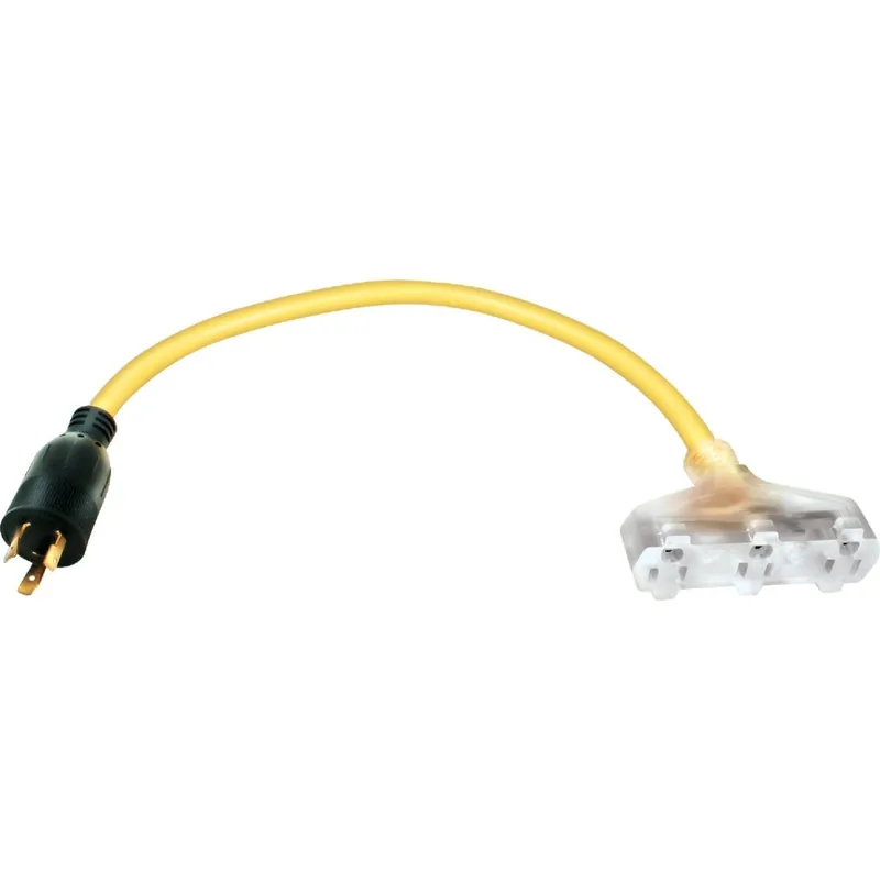 Southwire 9084-88-02 Coleman Cable Pro-Power 2 Ft 12/3 Generator Cord