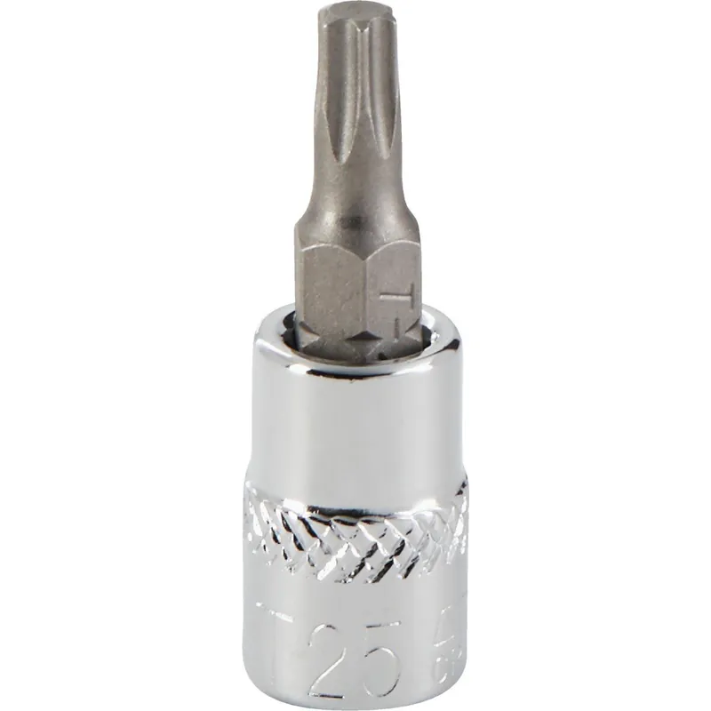 Channellock 369721 1/4 In. Drive T25 6-Point Torx Bit Socket