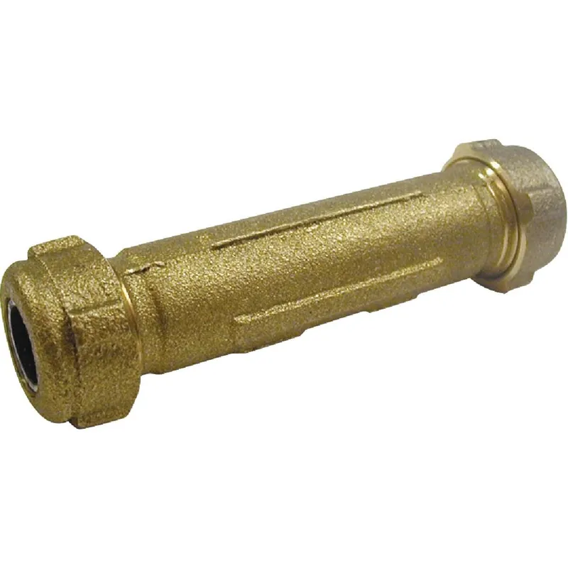 ProLine 160-303NL 3/8 In. IPS & 1/2 In. CTS Brass Compression Repair Coupling