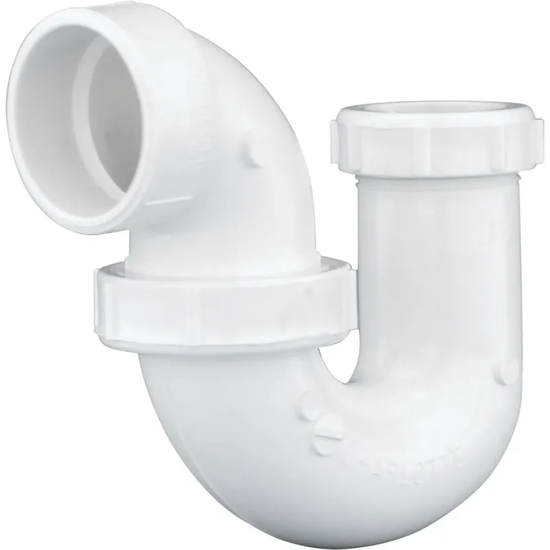Charlotte Pipe PVC00711W0600HA P-Trap 1-1/2 In. 1-1/4 In. White