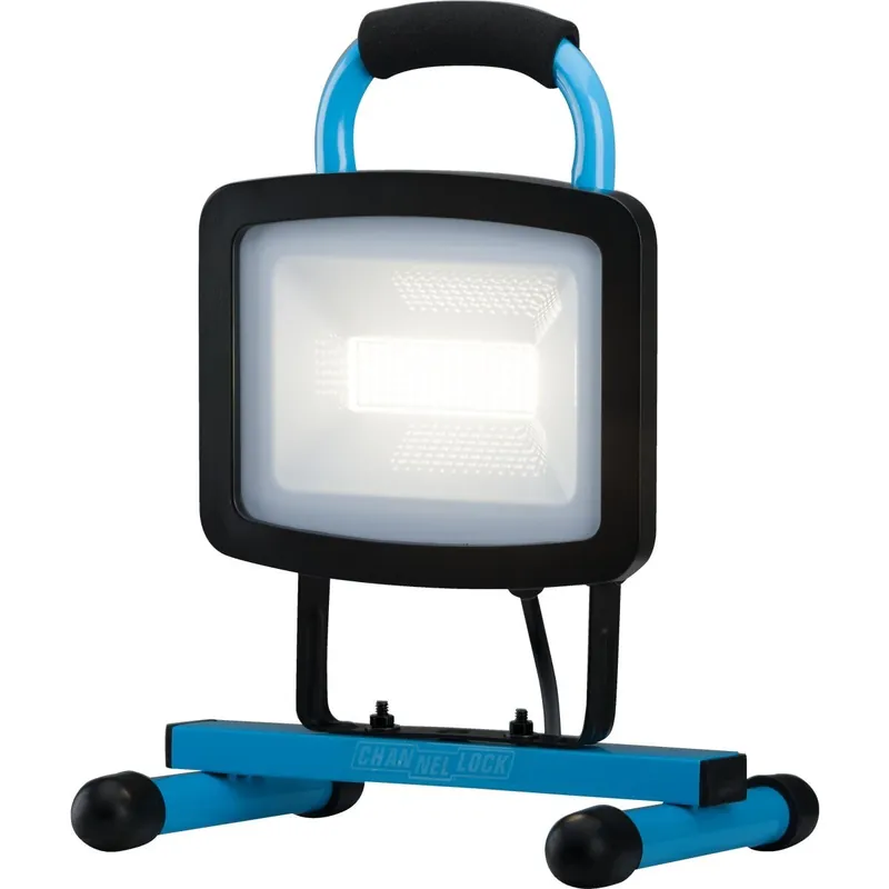 Channellock WL40072CLDI 6600 Lm. LED H-Stand Portable Work Light