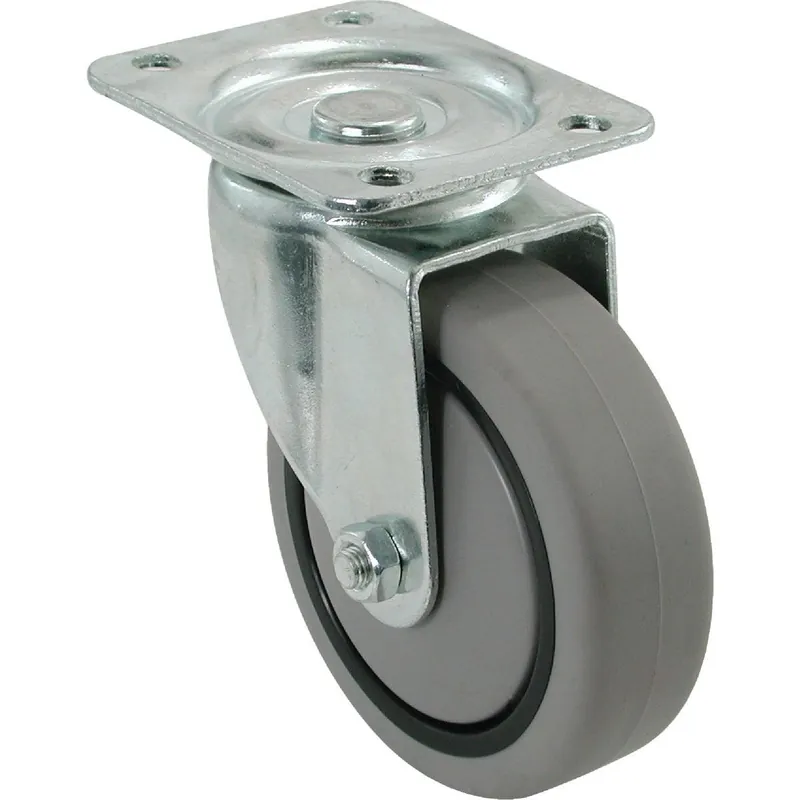 Shepherd Hardware 9735 Thermoplastic Swivel Plate Caster
