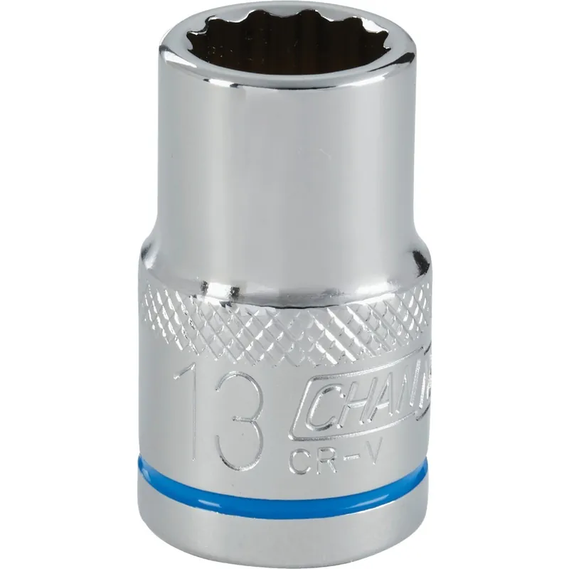 Channellock 397636 1/2 In. Drive 13 mm 12-Point Shallow Metric Socket