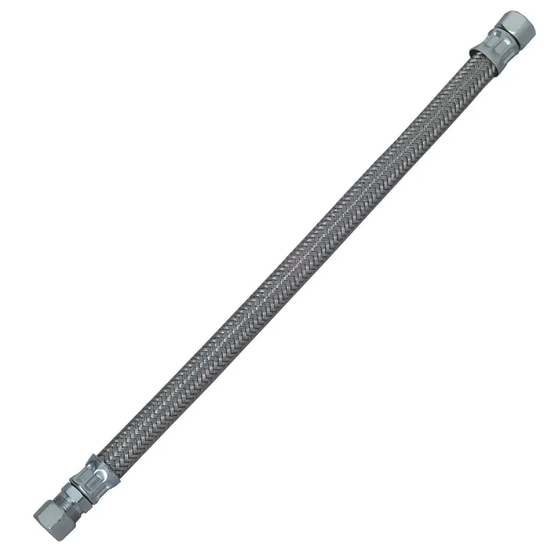 BrassCraft PSB873 Speedi Plumb PLUS 3/8 In. C X 3/8 In. C X 12 In. L Polymer Faucet Connector