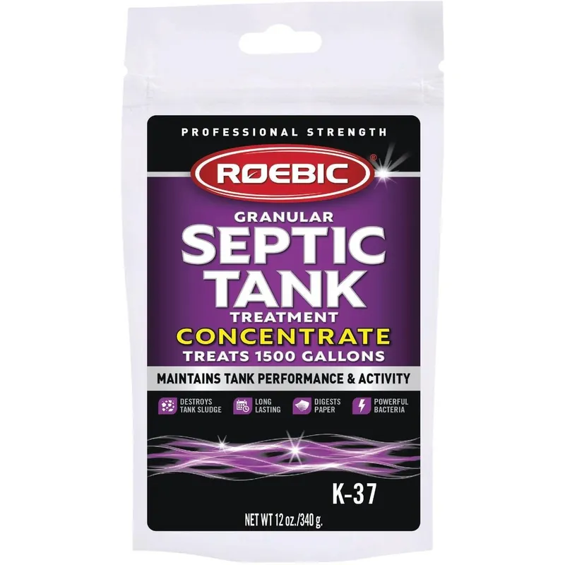 Roebic K37BAG K-37 12 Oz Granular Septic Tank Treatment