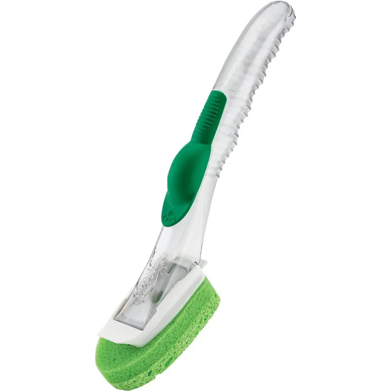 Libman 1130 Natural Cellulose 7 In. Soap Dispensing Brush