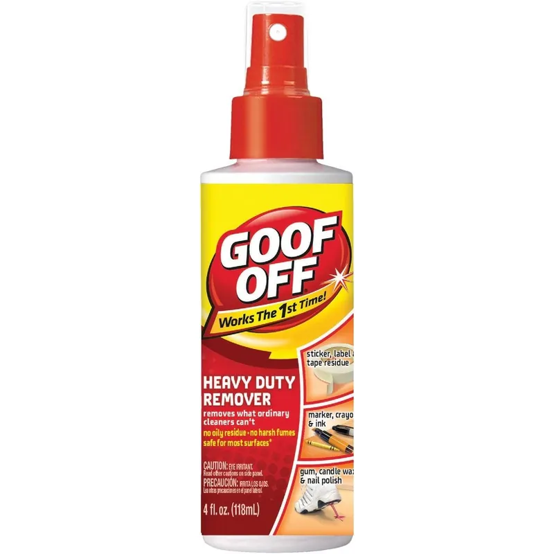 Goof Off FG705 4 Oz. Spray Pump Heavy Duty All Purpose Remover