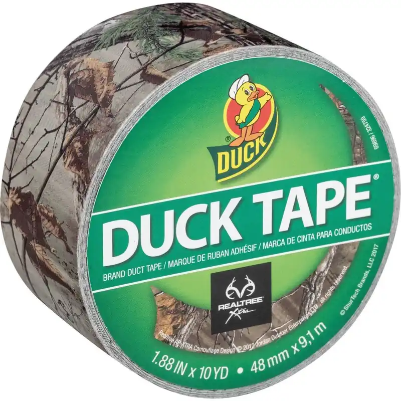 Duck Brand 241744 Realtree Xtra 1.88 In. x 10 Yd. Printed Duct Tape Camouflage