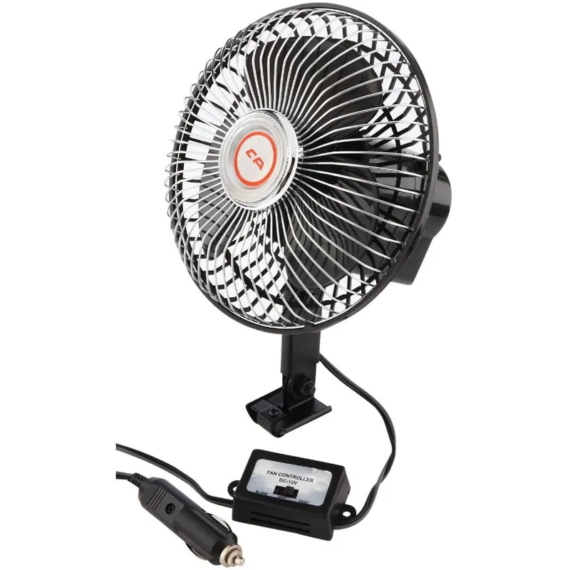 Custom Accessories 40009 Oscillating Auto/Car Fan