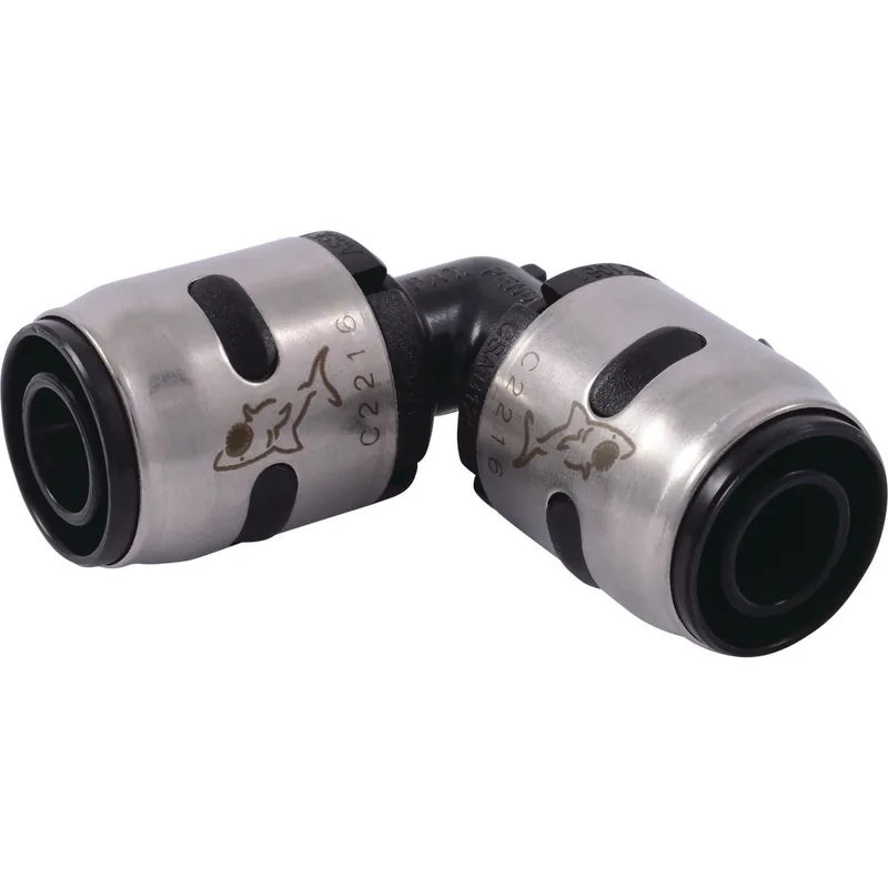 SharkBite K248A EvoPex 1/2 In. x 1/2 In. 90 Deg. Push-to-Connect Plastic Elbow