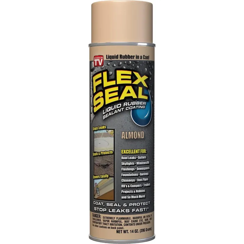 Flex Seal FSTANR20 Spray Rubber Sealant 14 Oz Almond