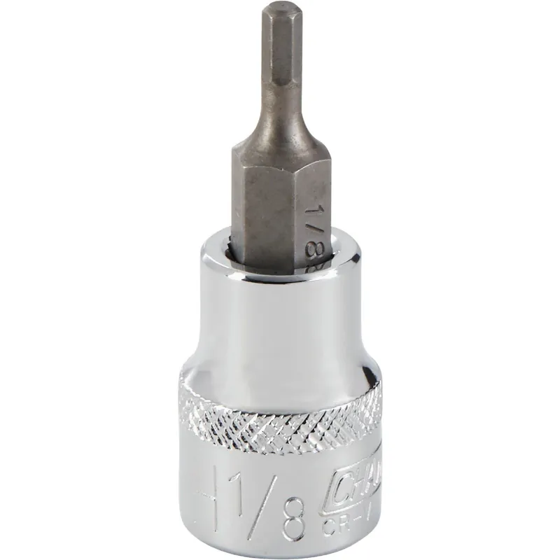 Channellock 371556 3/8 In. Drive 1/8 In. 6-Point Standard Hex Bit Socket