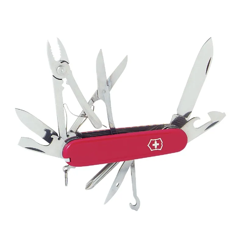 Victorinox 1.4723-X2 Deluxe Tinker 17-Function 3-1/2 In. Red Swiss Army Knife